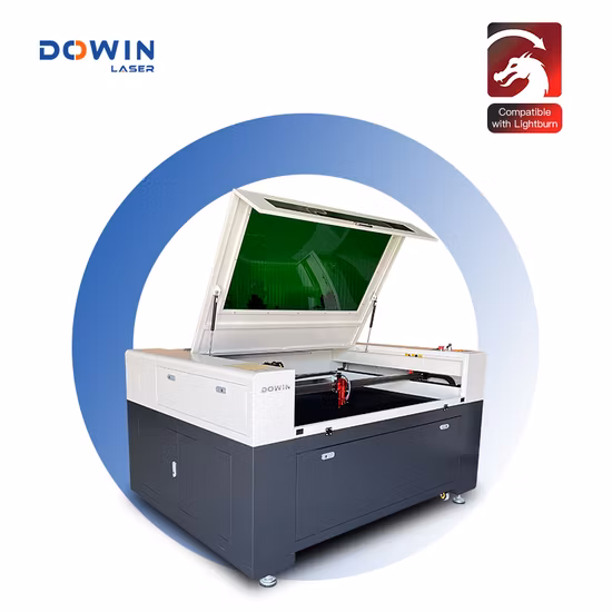 工場サプライヤー CO2 CNC レーザー彫刻切断機アクリル合板レザー紙ロゴ彫刻混合金属と非